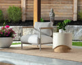 MUROS LOUNGE CHAIR - GREIGE - PALAZZO CREAM - Outdoor Furniture
