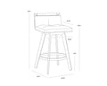 Sunpan, ARIZONA SWIVEL COUNTER STOOL, BENCHES, OTTOMAN & STOOLS