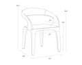 Sunpan ATIKA DINING ARMCHAIR - Dining Chairs