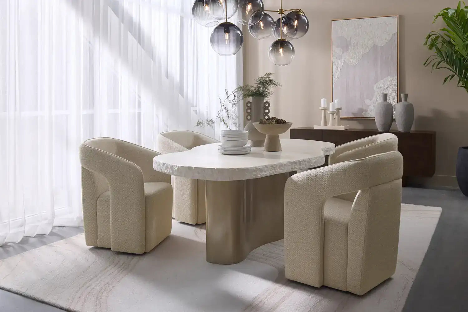 SUNPAN IDRIS DINING TABLE - Outdoor Furniture