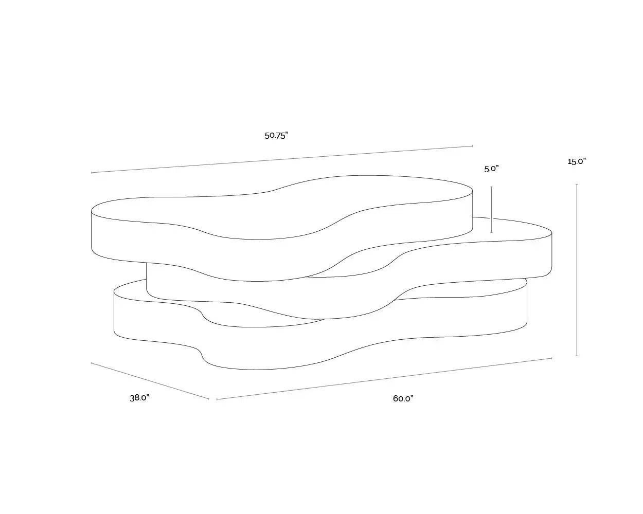 SUNPAN GEDDES COFFEE TABLE - Outdoor Furniture