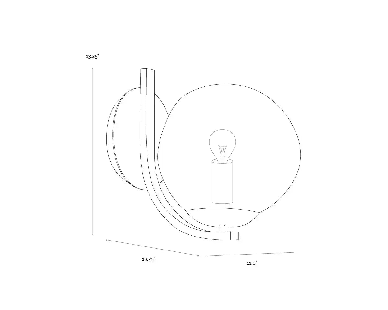 Sunpan, DIONIS SCONCE, WALL SCONCES
