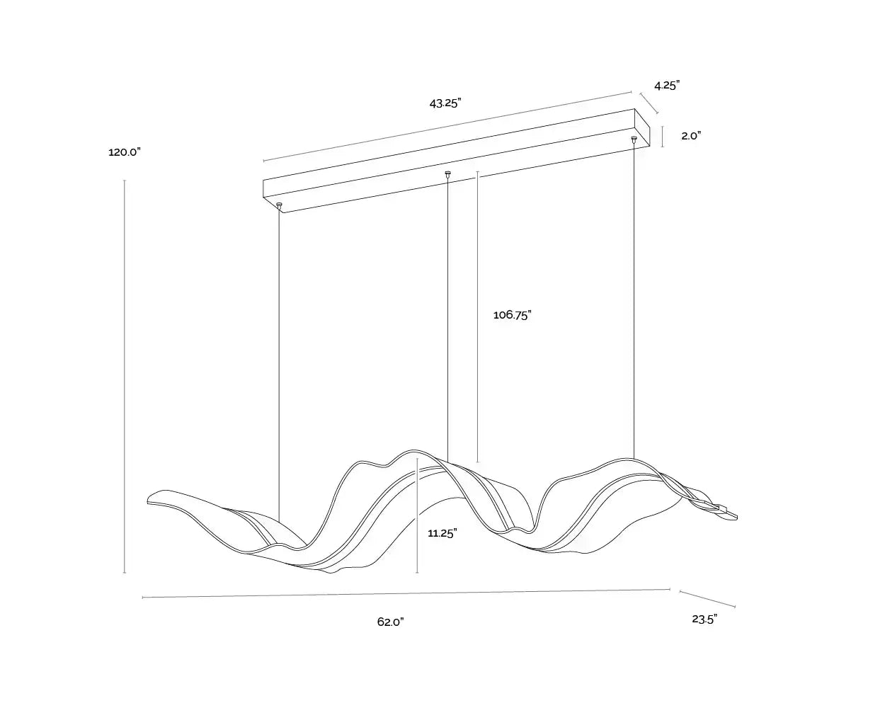SUNPAN, ALUN CHANDELIER, CHANDELIER LIGHT