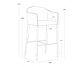 SUNPAN KYLIN BARSTOOL - Bar Stools