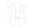 Sunpan KYLIN BARSTOOL - Bar Stools
