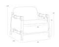 Sunpan CALLOWAY LOUNGE CHAIR - Lounge