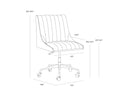 Sunpan, HALDEN OFFICE CHAIR, BENCHES, OTTOMAN & STOOLS
