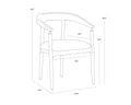 Sunpan VALMONT DINING ARMCHAIR - Dining Chairs