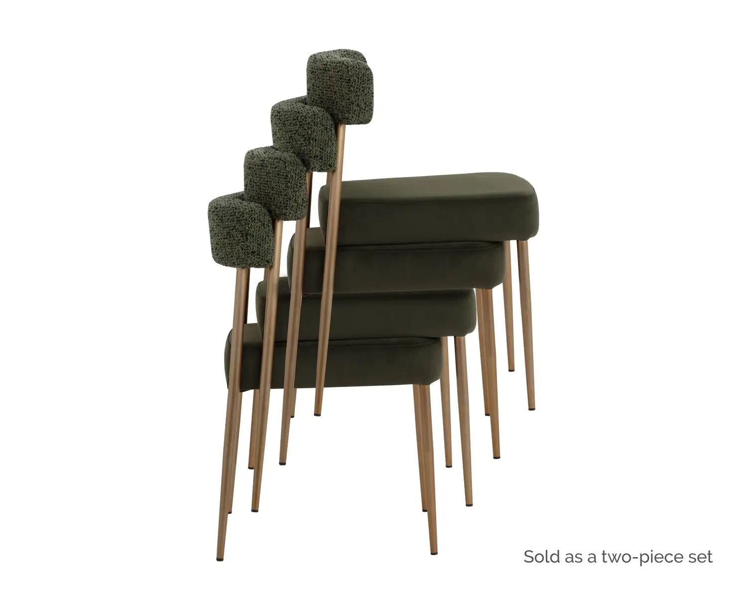 Sunpan ASHWIN STACKABLE DINING CHAIR - Dining Chairs