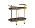 SUNPAN BARTLETT BAR CART - Cabinets & Bar