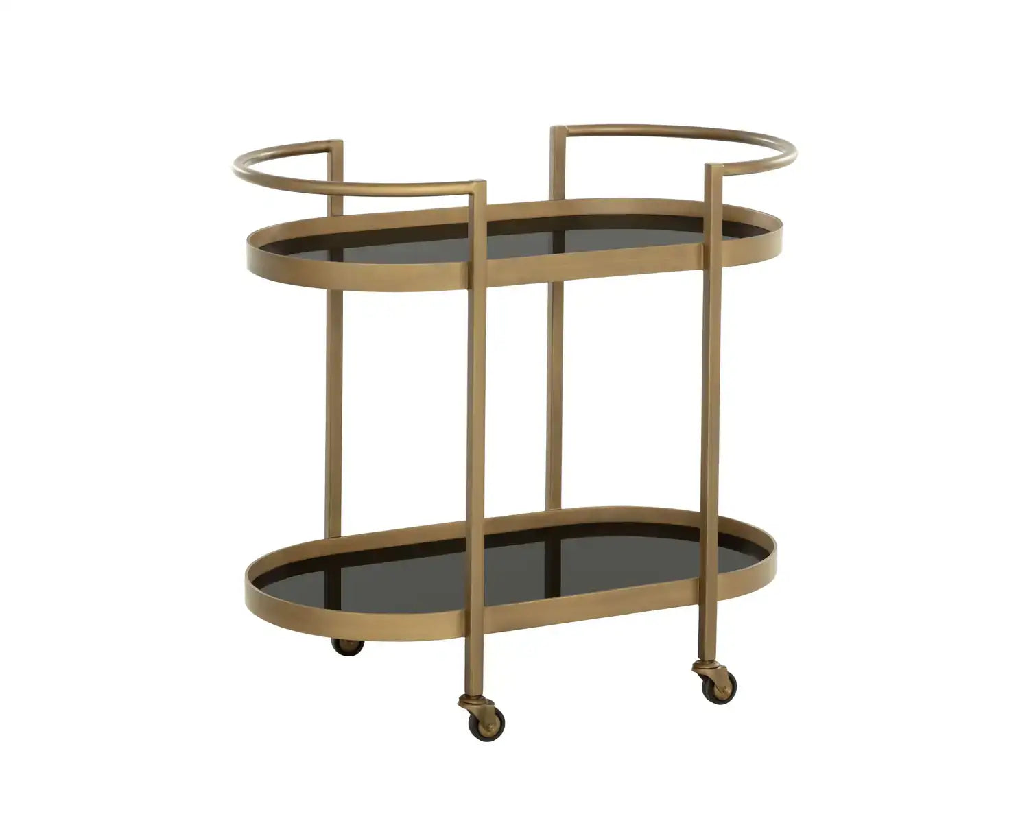 SUNPAN BARTLETT BAR CART - Cabinets & Bar