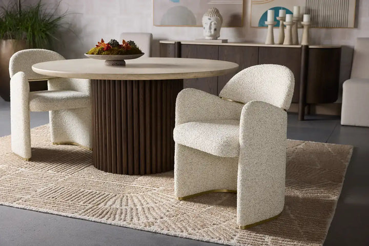 Sunpan SNOWDEN DINING ARMCHAIR - Dining Chairs