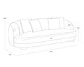 Sunpan VALENTINA SOFA - Sofa