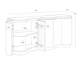 Sunpan FABLE SIDEBOARD - Side