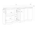 SUNPAN FABLE SIDEBOARD - Side