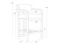 Sunpan, MADRONE COUNTER STOOL, BENCHES, OTTOMAN & STOOLS