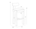 Sunpan HORTON BARSTOOL - Bar Stools