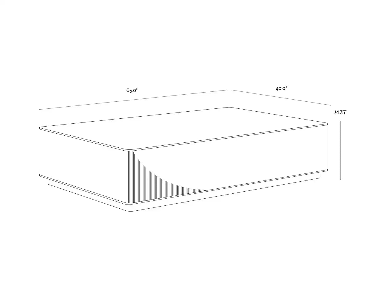 Sunpan KALLA COFFEE TABLE - Coffee
