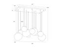 Sunpan, DIONIS CHANDELIER, CHANDELIER LIGHT