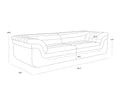 Sunpan BELLO SOFA - Sofa
