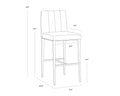 Sunpan WILBUR BARSTOOL - Bar Stools