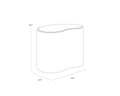 Sunpan ISHIKO COFFEE TABLE - Outdoor Furniture