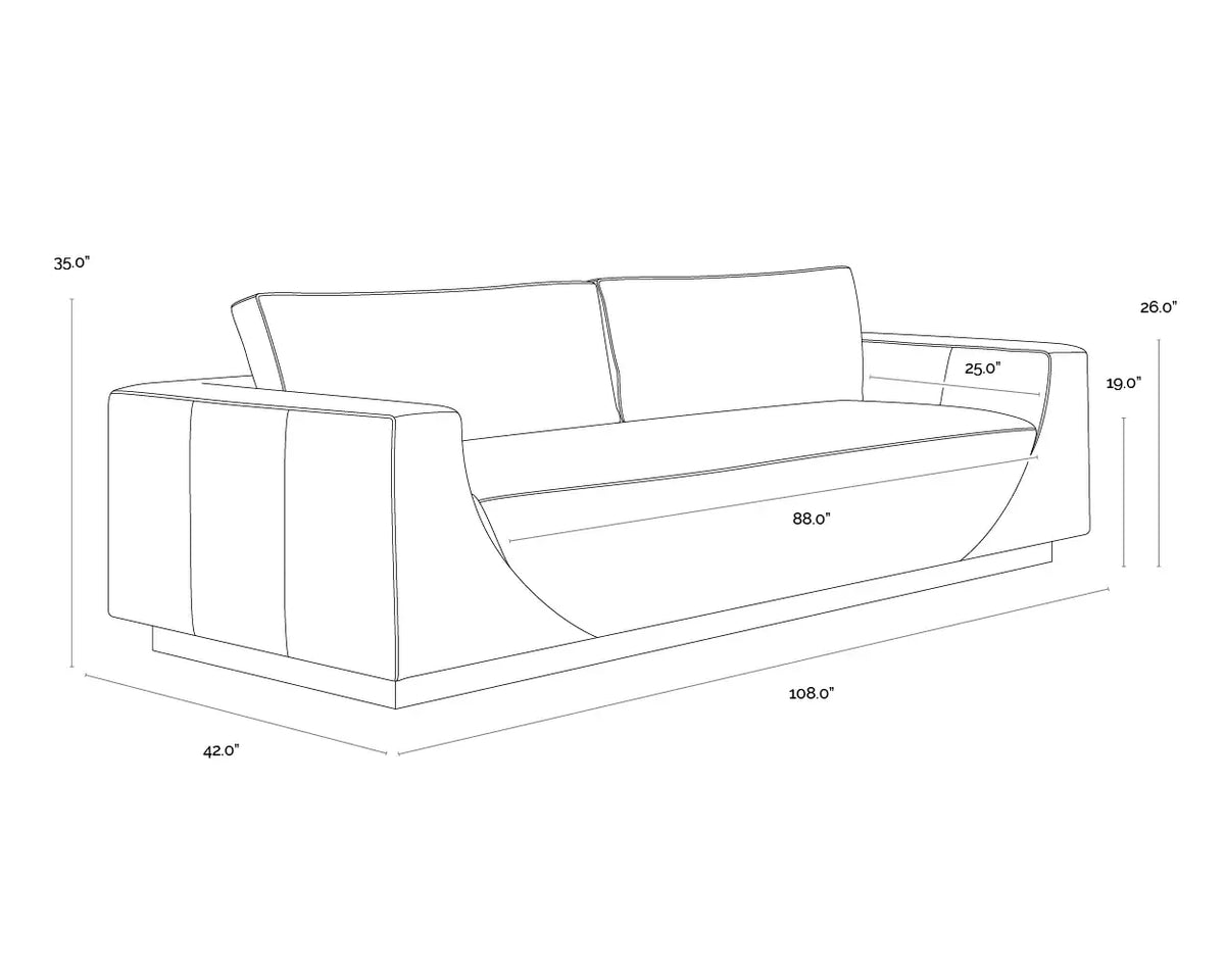 Sunpan ANAKIN SOFA - Sofa