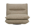 Sunpan COLSON SWIVEL ARMLESS CHAIR - Lounge