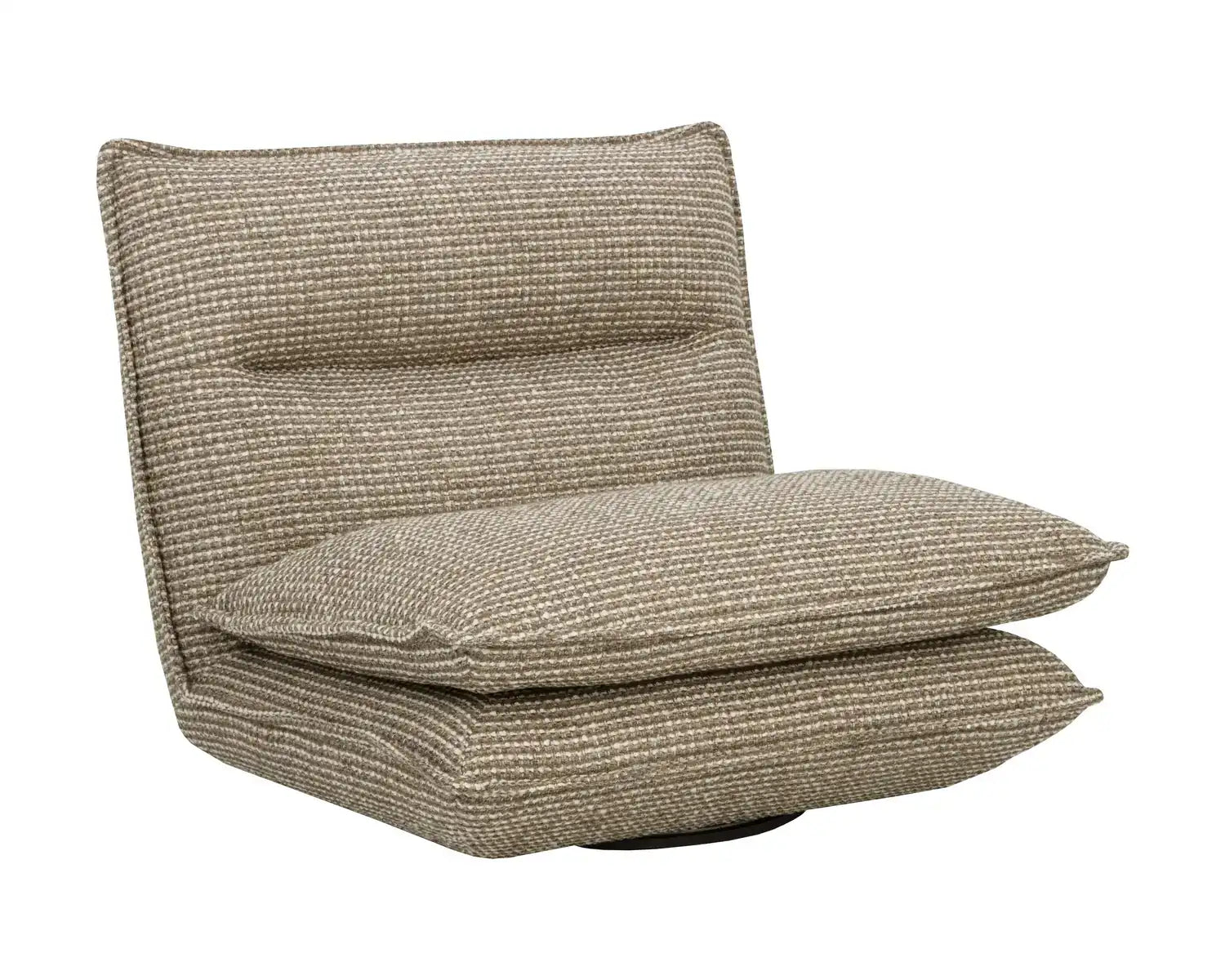Sunpan COLSON SWIVEL ARMLESS CHAIR - Lounge