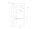 Sunpan MANOLO BARSTOOL - Bar Stools