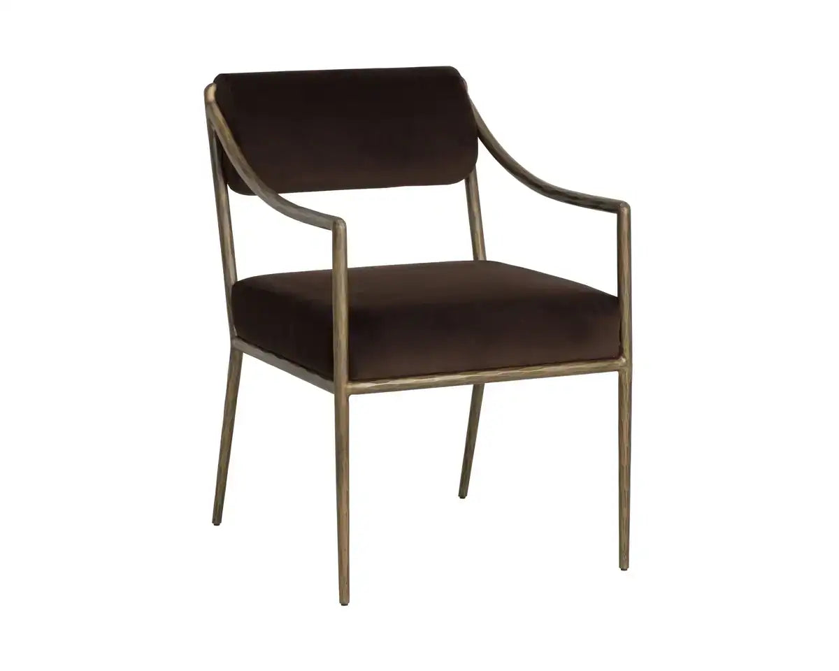 Sunpan LETICIA DINING ARMCHAIR - Dining Chairs