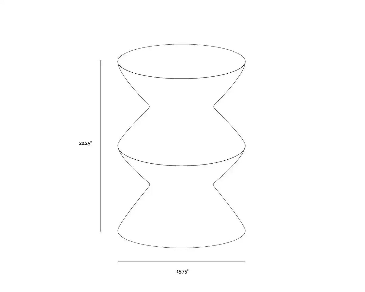 Sunpan UNION END TABLE - Outdoor Furniture
