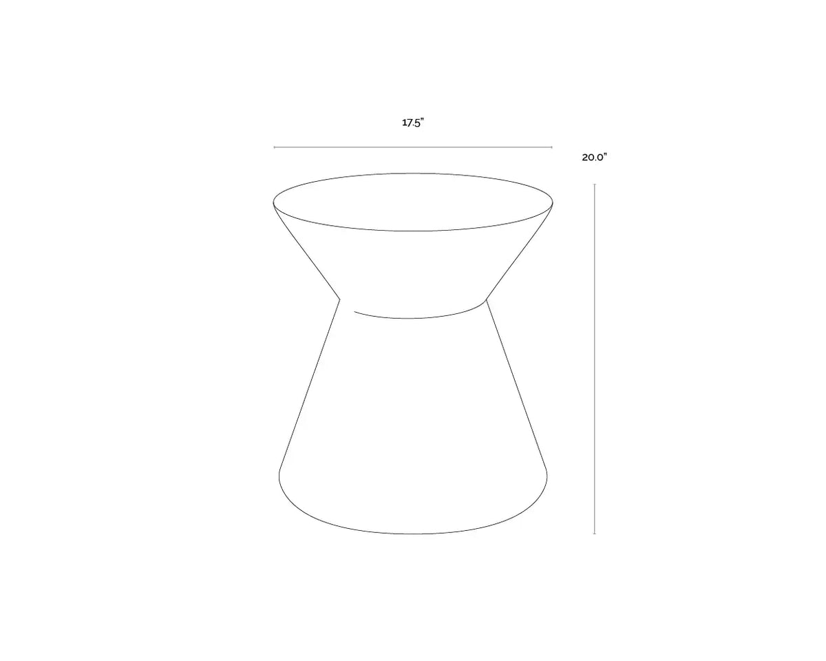 Sunpan ASTLEY END TABLE - Outdoor Furniture