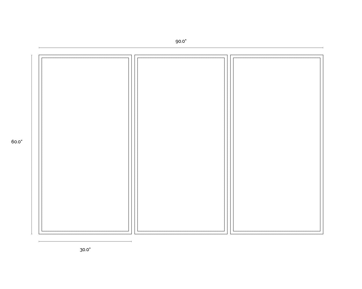 Sunpan THE PATH (SET OF 3) - Art