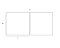 Sunpan SPLIT PERSONALITY (SET OF 2) - Art