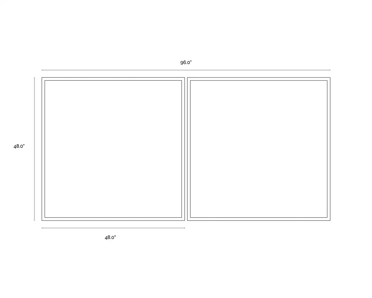 Sunpan CROSSHATCH (SET OF 2) - Art