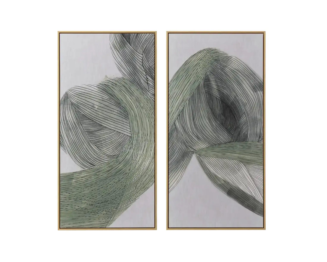 SUNPAN BLOOM AND FLOW (SET OF 2) - Art