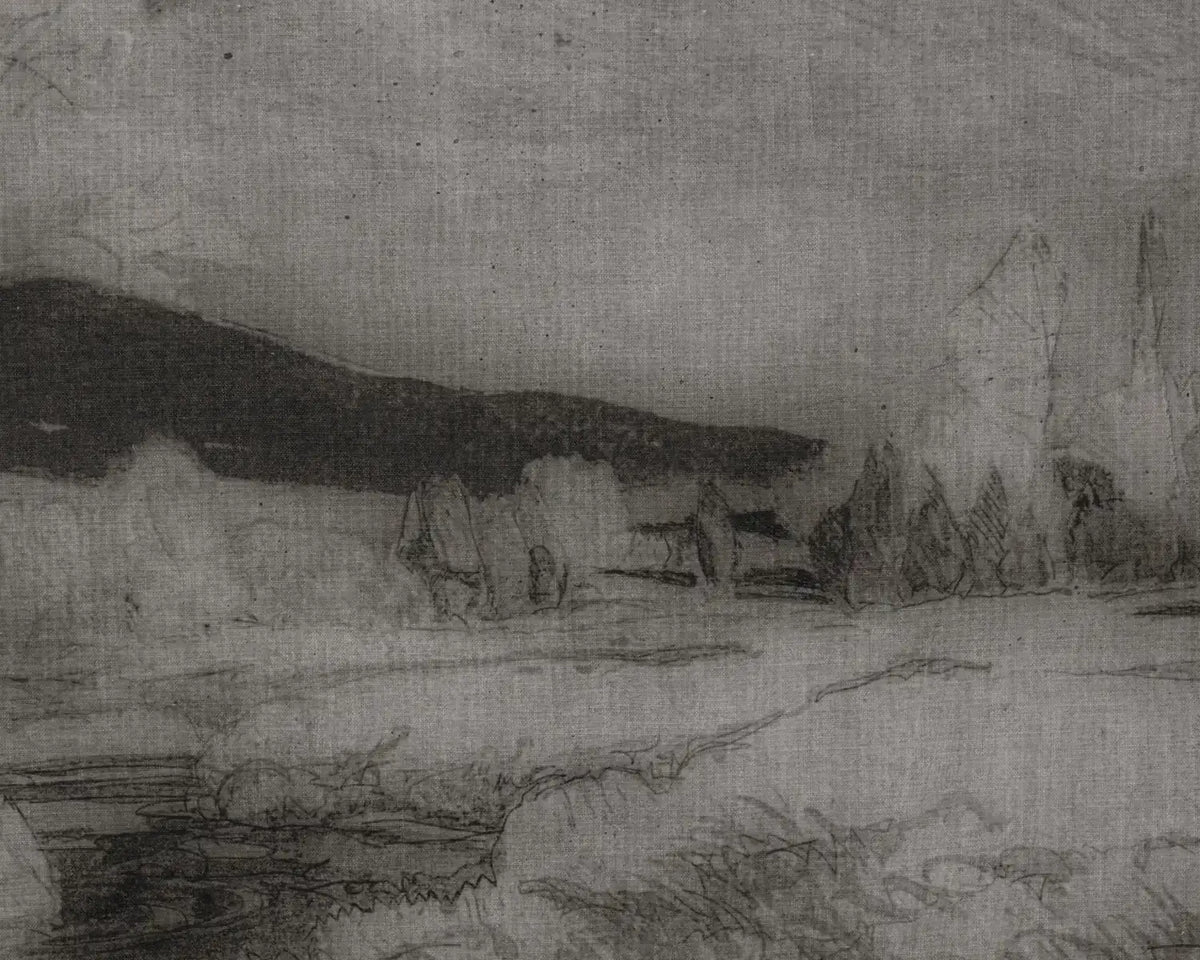Sunpan ANTIQUE LANDSCAPE - Art