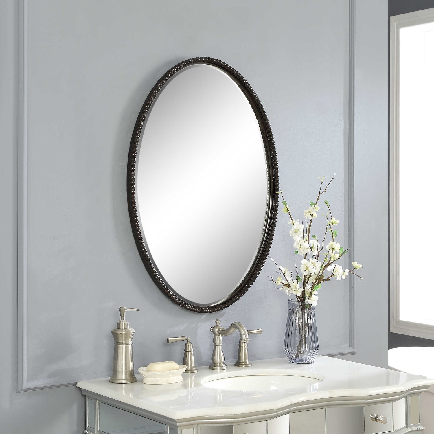 UTTERMOST SHERISE OVAL MIRROR - Mirrors