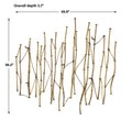 UTTERMOST Nature's Rhythm Metal Wall Decor - Art