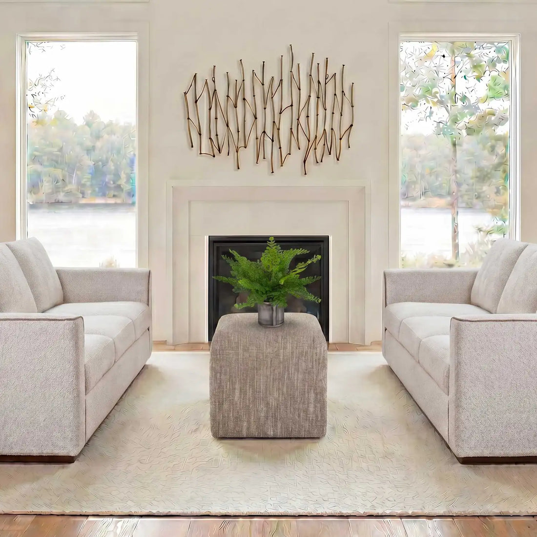 UTTERMOST Nature's Rhythm Metal Wall Decor - Art