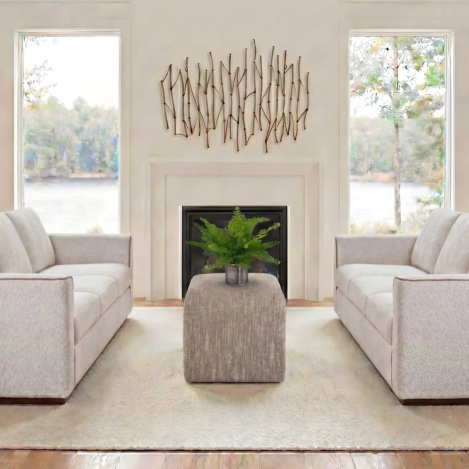 UTTERMOST Nature's Rhythm Metal Wall Decor - Art