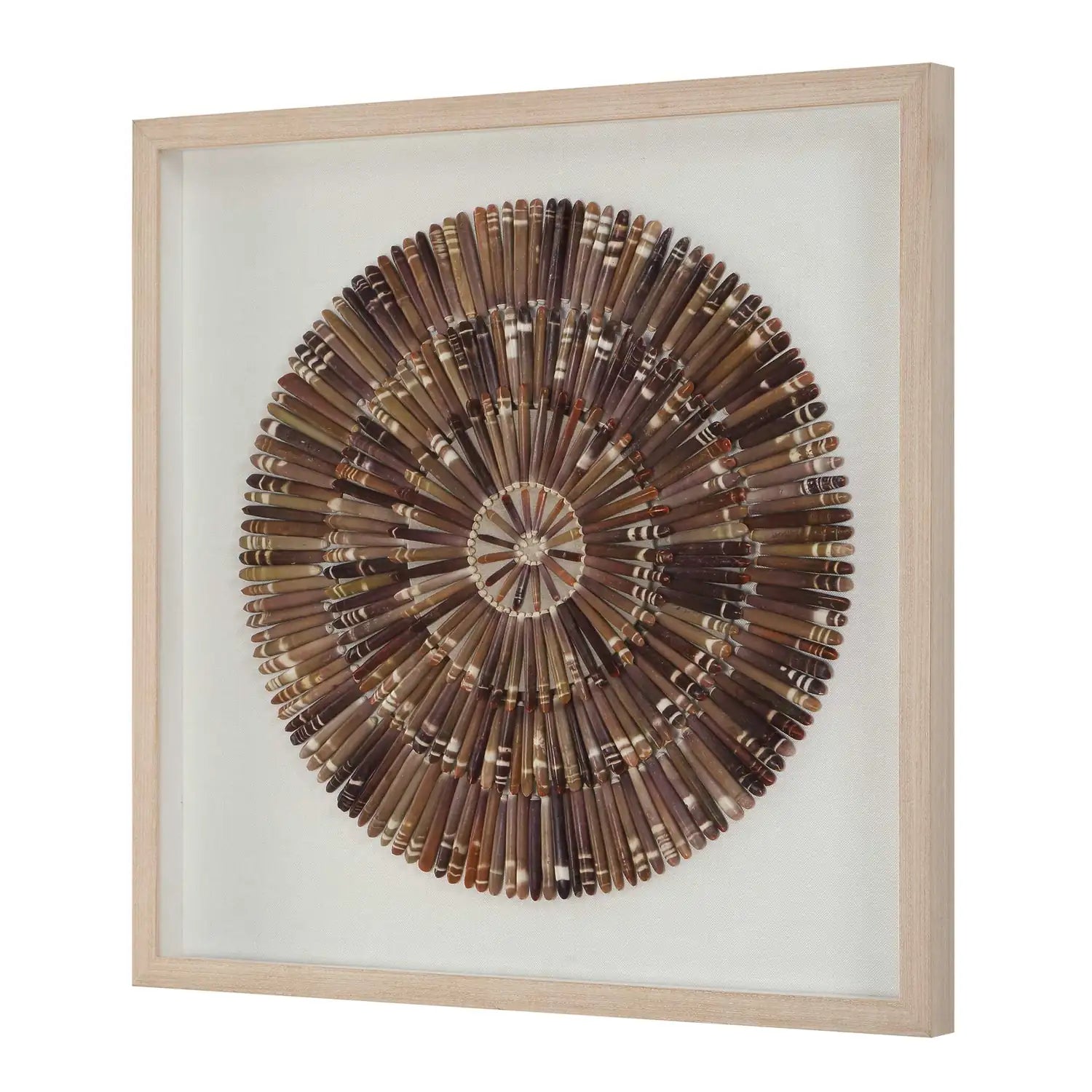 UTTERMOST Tiger Sea Urchin Shadow Box - Art