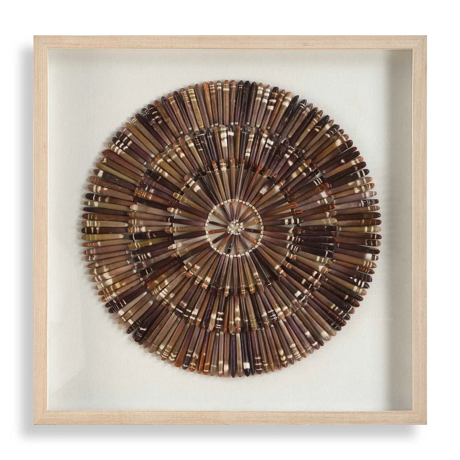 UTTERMOST Tiger Sea Urchin Shadow Box - Art