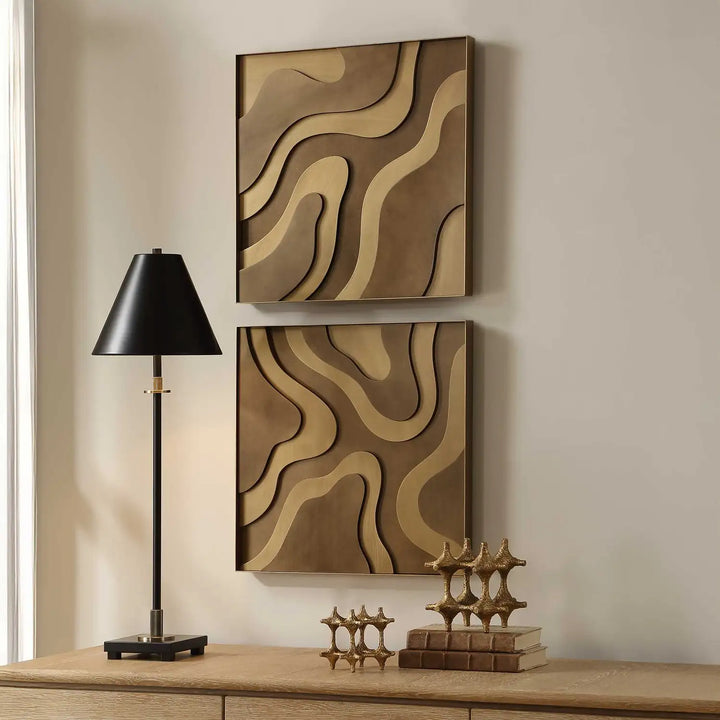UTTERMOST Terrain Wall Decor Set Of 2 - Art