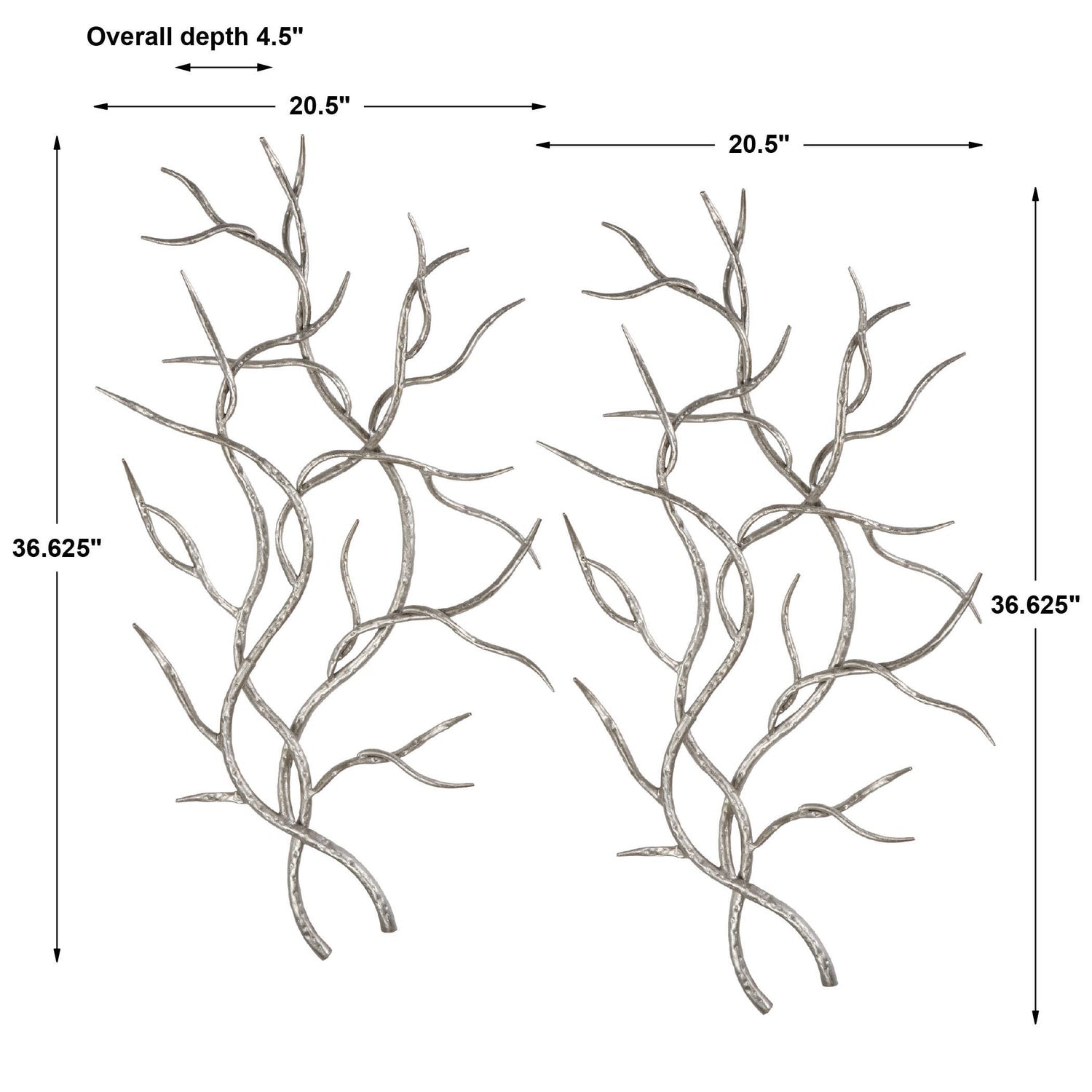 UTTERMOST BRANCHES WALL ART - Art