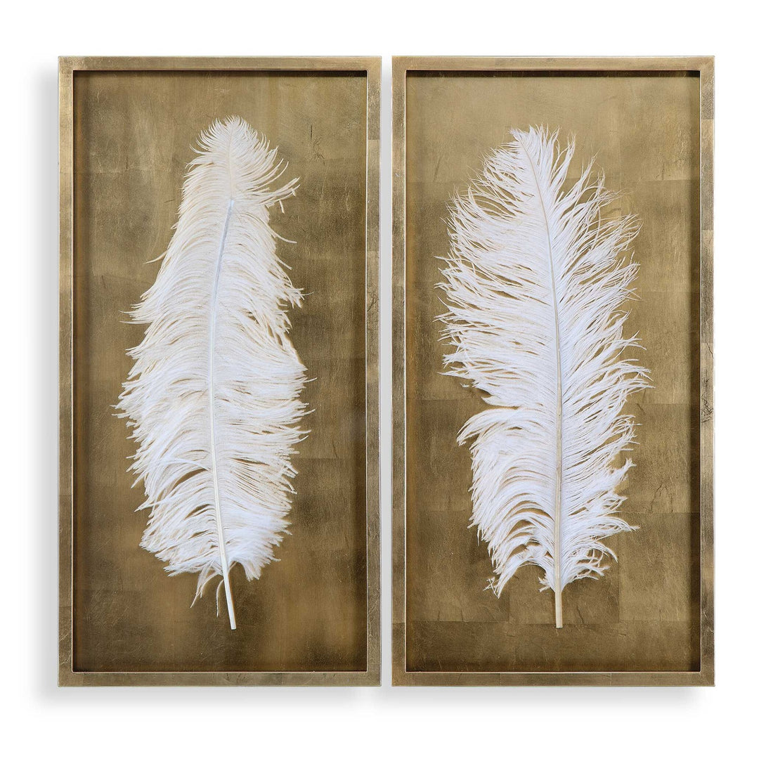 UTTERMOST FEATHERS SHADOW BOX - Art
