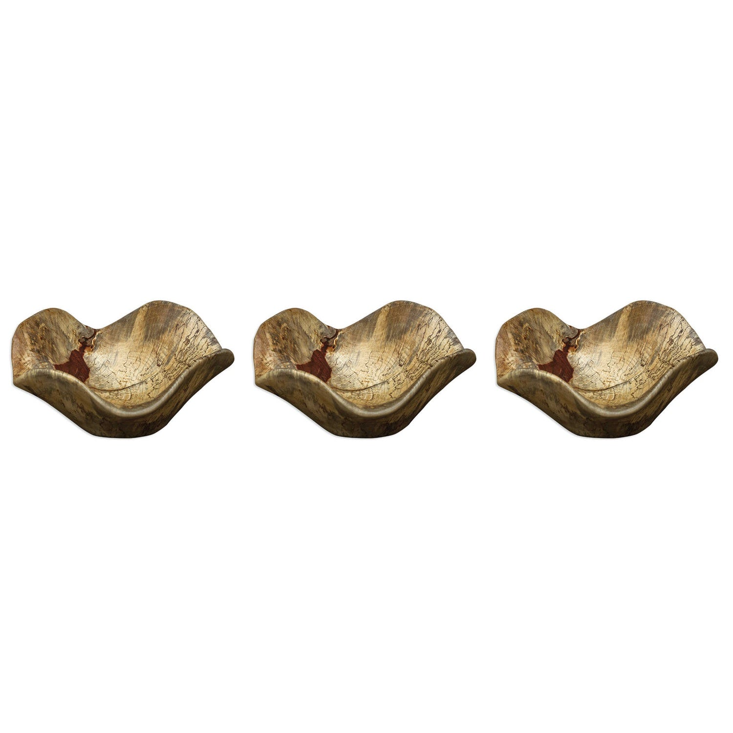 UTTERMOST Tamarine Wall Art Set Of 3 - Art