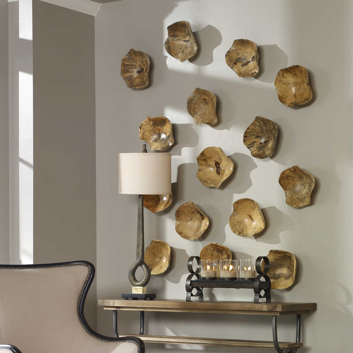UTTERMOST Tamarine Wall Art Set Of 3 - Art