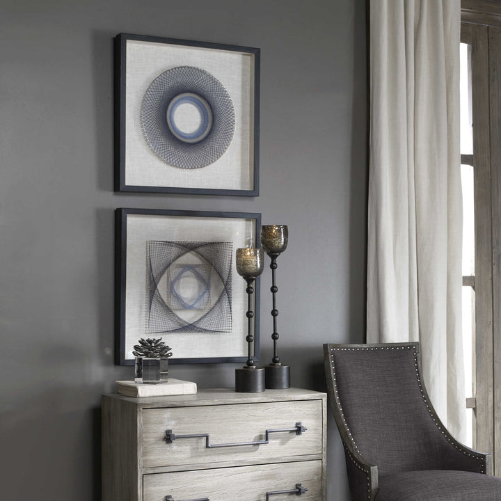 UTTERMOST STRING DUET GEOMETRIC ART - Art